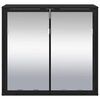 vidaXL &Eacute;tag&egrave;re Murale avec &eacute;tag&egrave;re Ch&ecirc;ne noir 65 x 20 x 60 cm