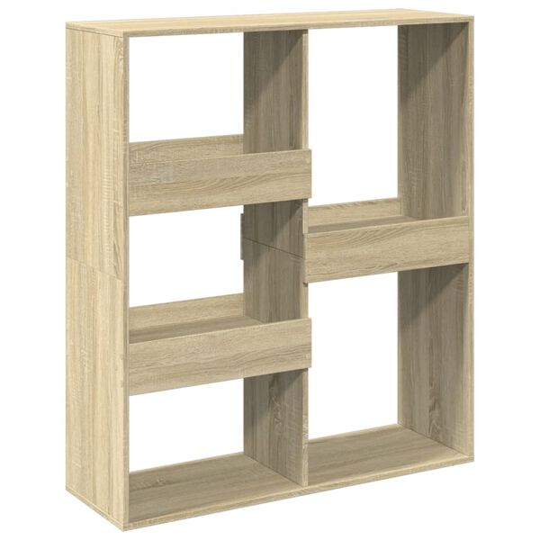 vidaXL Cloison de s&eacute;paration ch&ecirc;ne sonoma 100x33x115cm bois ing&eacute;nierie