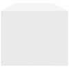 vidaXL Meuble TV Blanc 100 x 31 x 25.5 cm Bois d'ing&eacute;nierie