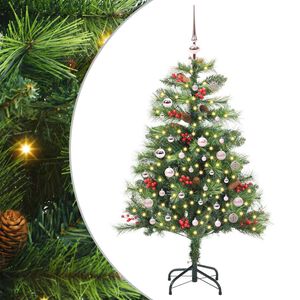 vidaXL Sapin de No&euml;l artificiel Vert 150 cm PVC et m&eacute;tal