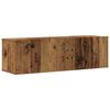 vidaXL Ensemble de meuble TV mural 8 pcs vieux bois bois d'ing&eacute;nierie