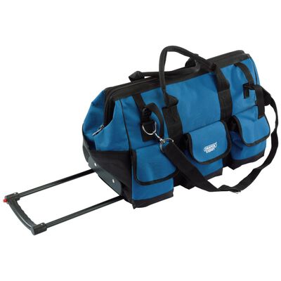 Draper Tools Sac à outils portable 60x30x35 cm Bleu et noir 58 L
