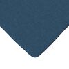 vidaXL Coussins de si&egrave;ge 4 pcs Bleu 40 x 40 x 3 cm tissu