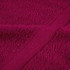 vidaXL Serviettes de qualit&eacute; sup&eacute;rieure SOLUND 10pcs bordeaux 600 g/m&sup2;