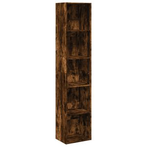 vidaXL Biblioth&egrave;que ch&ecirc;ne fum&eacute; 40x30x189 cm bois d'ing&eacute;nierie