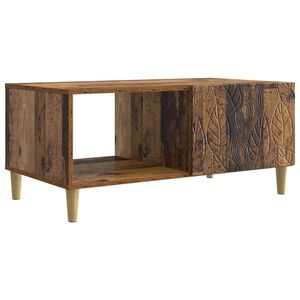 vidaXL Table basse Bois ancien 90 x 50 x 40 cm Bois d'ing&eacute;nierie