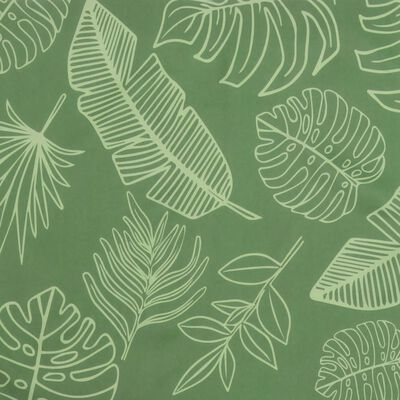 vidaXL Coussins de palette lot de 2 motif de feuilles tissu Oxford