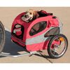 PetSafe Remorque de v&eacute;lo pour chien Happy Ride M Rouge