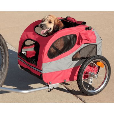 PetSafe Remorque de vélo pour chien Happy Ride M Rouge