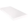 vidaXL Lit avec matelas Beige Tissu 160x200 cm
