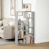 vidaXL Biblioth&egrave;que sonoma gris 72x20x120,5 cm bois d'ing&eacute;nierie