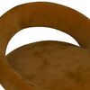 vidaXL Tabourets de bar lot de 2 marron velours