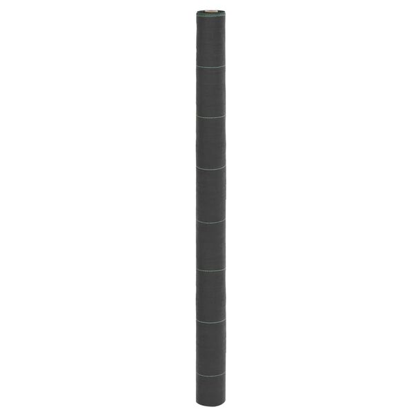 vidaXL Membrane anti-mauvaises herbes noir 1,5x100 m PP