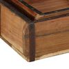 vidaXL Plateau 2 pcs Marron 29 x 31 x 10 cm Bois Recycl&eacute; Solide