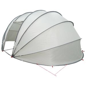 vidaXL D&ocirc;me de tente de piscine 538 x 440 x 204 cm Gris
