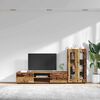 vidaXL Ensemble meuble TV avec tiroir Bois ancien Bois d'ing&eacute;nierie