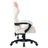 vidaXL Fauteuil de jeux vidéo Rose Similicuir