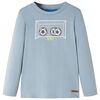 T-shirt enfants manches longues bleu clair 140