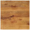 vidaXL Dessus de table 80x80x2,5 cm carr&eacute; bois massif de manguier