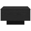 vidaXL Table basse Ch&ecirc;ne noir 55 x 55 x 31 cm