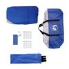 vidaXL Tente de f&ecirc;te bleu azur&eacute; imperm&eacute;able