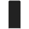 vidaXL Buffets 2 pcs noir 60x31x70 cm bois d'ing&eacute;nierie