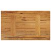 vidaXL Dessus de table 50x20x2,5 cm rectangulaire bois massif manguier