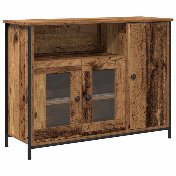 vidaXL Buffet Bois ancien 100 x 35 x 75 cm