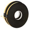 vidaXL Ruban adh&eacute;sif en mousse 2 pc Noir 10mm x 10m Mousse CR