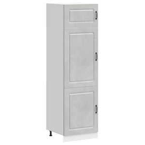 vidaXL Armoire de cuisine Kalmar gris b&eacute;ton bois d'ing&eacute;nierie