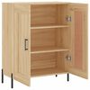 vidaXL Buffet ch&ecirc;ne sonoma 69,5x34x90 cm bois d'ing&eacute;nierie