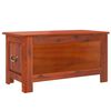 vidaXL Coffre de rangement avec couvercle marron bois massif d'acacia