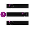 vidaXL Appuis de fen&ecirc;tre 2 pcs marron fonc&eacute; bois de ch&ecirc;ne massif