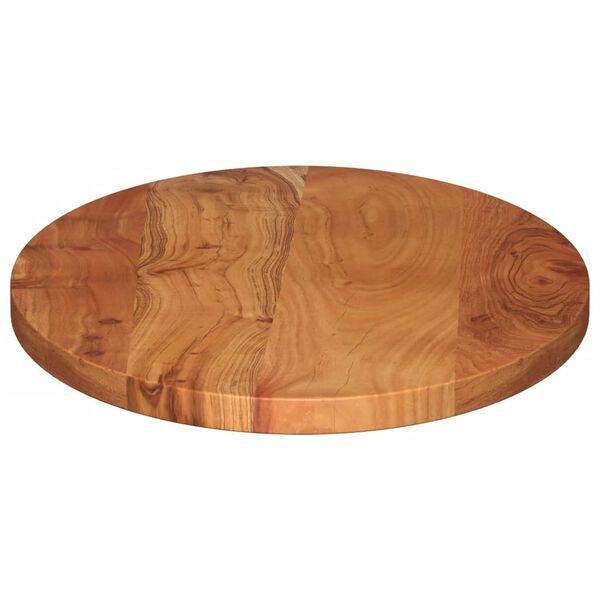 vidaXL Dessus de table 110x50x3,8 cm ovale bois massif d'acacia