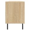 vidaXL Meuble TV ch&ecirc;ne sonoma 150x30x44,5 cm bois d'ing&eacute;nierie