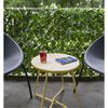 Nature Treillis de jardin avec feuilles vertes de laurier 90x180 cm