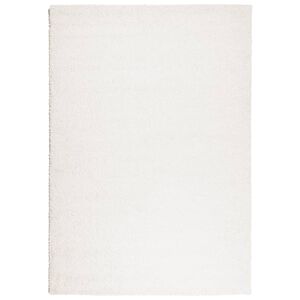 vidaXL Tapis shaggy PAMPLONA poils longs moderne cr&egrave;me 140x200 cm