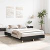 vidaXL Cadre de lit sans matelas noir 120x200 cm