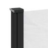 vidaXL Auvent latéral rétractable blanc 140x600 cm