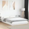 vidaXL Cadre de lit sans matelas blanc 120x200 cm