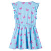 Robe pour enfants avec boutons sans manches bleu 140