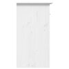 vidaXL Buffet BODO blanc 115,5x44x80 cm bois massif de pin
