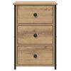 vidaXL Cabinet de chevet Marron 40 x 36 x 60 cm Bois Recycl&eacute; Solide