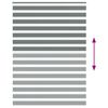 vidaXL Store z&egrave;bre gris fonc&eacute; largeur du tissu 155,9 cm polyester