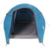 vidaXL Tente de camping tunnel 3 personnes bleu imperm&eacute;able