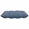 vidaXL Coussins de si&egrave;ge 4 pcs Bleu 40 x 40 x 6 cm