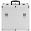 vidaXL Mallette à maquillage 38x23x34 cm argenté aluminium