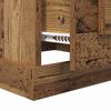 vidaXL Table basse Bois Ancien 50 x 50 x 35 cm Bois d'ing&eacute;nierie