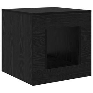 vidaXL Ch&ecirc;ne Noir