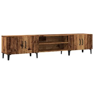 vidaXL Meuble TV vieux bois 180x31,5x40 cm bois d'ing&eacute;nierie